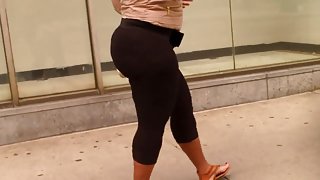 BBw Mature Ebony Spandex(huge)