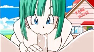 Young Bulma Sucks Your Dick, Hentai Porn From The First Person