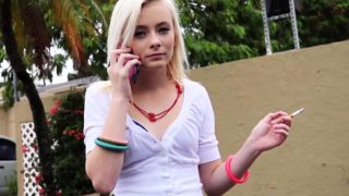 Stranded smalltits teen gets a messy facial