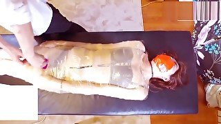 Wrapped Chinese Girl