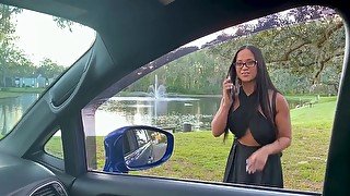 Jazmine Cruz lusting after the biggest dicks she can