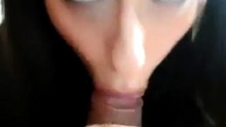 Look into my eyes when you swallow my cum