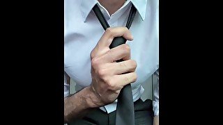 ARAB MAN SUIT AND TIE & CUMSHOT (full video)