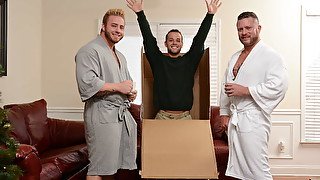 Luke Adams, Aaron Bruiser, and Charlie Harding do it