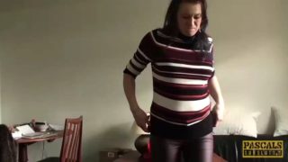 English mature whore anally disciplined before tasting cum