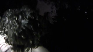 Lesbians Have Fun Outdoor In Night - LezdomAustria