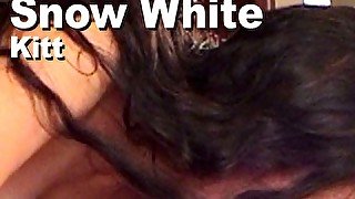 Snow White & Kitt Suck Fuck cumshot