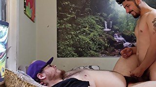 Chub Fucked in Jockstrap by Latino