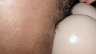 Raw BBC fake pussy 420