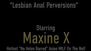 Asian Skirt Chaser Maxine X & Butt Fucker Janessa Jordan Do Anal Love & Cum