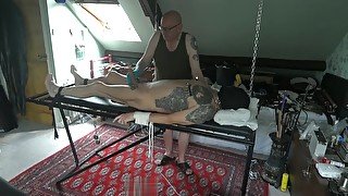 slave #03 on the Bondage Bench again