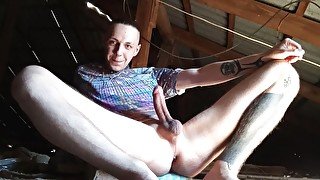 Masturbation on the roof - Roman Gisych