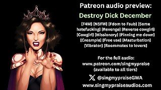 Destroy Dick December audio preview -performed by Singmypraise