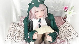 女装 子crossdresser【日本人cosplayer】人気ゲーマー女子のコス プレでしこしこ...  FC限定オナニー動画ちら見せ