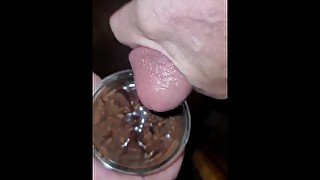 second load of cum on her cake.