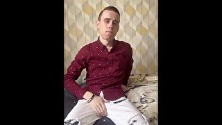 Hot Russian Boy Masturbating + Intense Orgasm Onlyfans: Mr_Hot_Leon