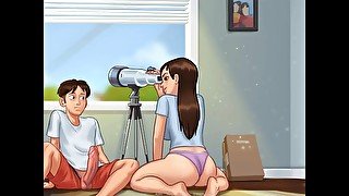 Summertime Saga: StepSister Asks Her StepBrother To See His Huge Cock-Ep96