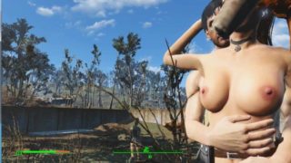 Sex on the farm. Worker actively fucks mistress | Fallout 4 Sex Mod