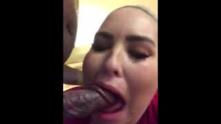 Almost caught sucking a massive bbc in a strangers room! 