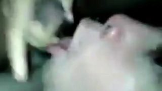 He licks her ass and then sucks