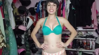 Strip bikini haul