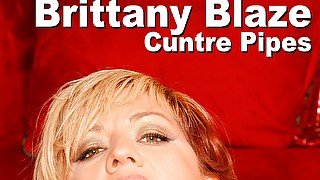 Brittany Blaze & Cuntre Pipes suck fuck facial