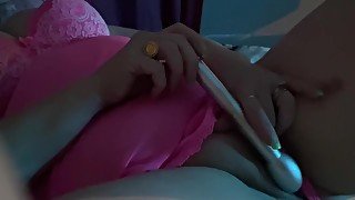 Pussy squirting and farting all over mommy while I was watched