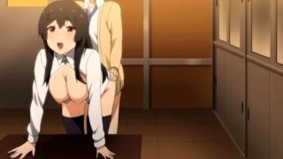 Busty hentai babe and a marvelous ass is addicted to cock