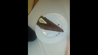 Meine Sahne auf Kuchen