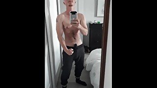 Trans Guy Desperately Humps Vibrator in Pants [grunting, heavy breathing]