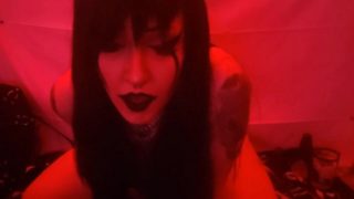 Goth Babe Aesthetic BJ and Fuck