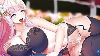 Live Waifu Wallpaper - Part 35 - College Girl Masturbate By LoveSkySan