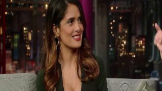 Salma Hayek - Letterman Show