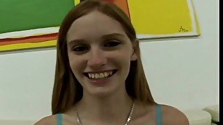 Slim Skinny Redhead teen 18+ POV