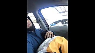 Wifey sucking my dick in mall parking lot