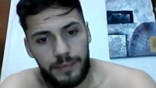 Handsome footballer cums on cam very hot bubble ass