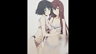 STEINSGATE　シュタインズ・ゲート　牧瀬 紅莉栖（まきせ くりす）エロ　オナニー　ぶっかけ