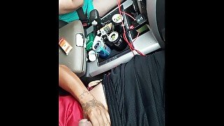 I Let Guy Lift Up My Mini Dress and Jerk Off While I Drive part 1