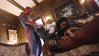 Ana Foxxx In Spideypool Xxx: An Parody Scene 4