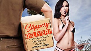 Slippery Delivery featuring Ariana Marie - NaughtyAmericaVR