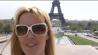 Sophie Moone the hot pornstar have a vacation in Paris