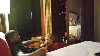 Cuckold man watches his wife fucking his friend's BBC