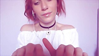 Red head ASMR giving you kisses