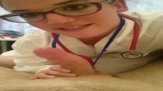 Sexy Doctor Sucks Dick