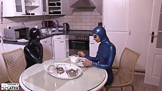 A Latex Breakfast - Watch4Fetish