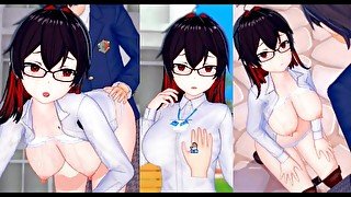 【エロゲーコイカツ！】VTuber Enma3DCGアニメ動画(バーチャルYoutuber)[Hentai Game Koikatsu! Enma(Anime 3DCG Video)]