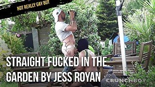 Straight fucked in the garden by Jess Royan