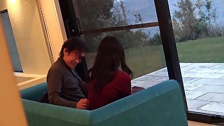 Japanese female employee filming JAV directors filming their own movies