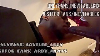 Ts Arby and Inevitablekik SUCK ON EACH OTHER BIG BLACK COCKS !!!!