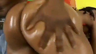Hardcore ebony fuck